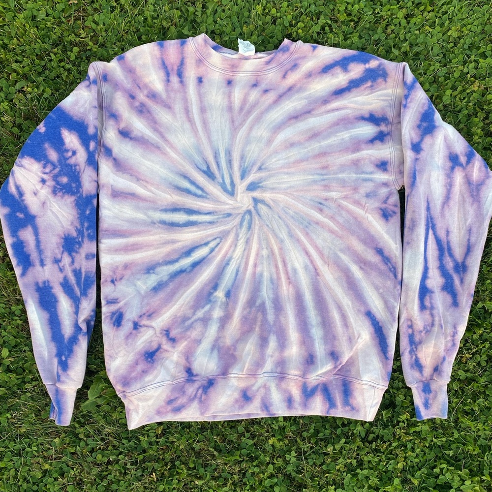 Bleach test tie dye Shirt (new) Uni-sex Medium